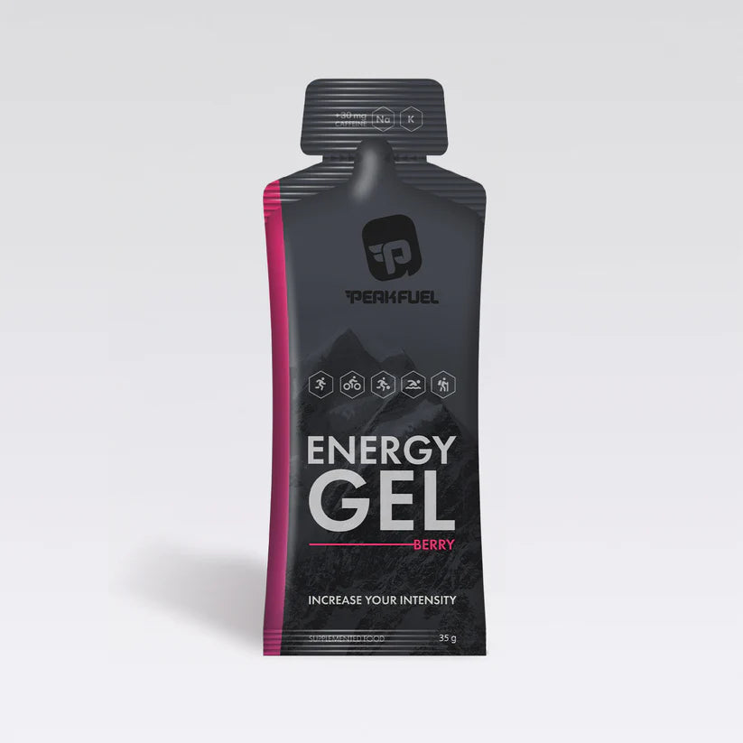 PEAKFUEL Cola 35g Energy Gels + 30mg