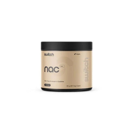 100% Pure N-Acetyl L-Cysteine (Capsules) by Switch Nutrition