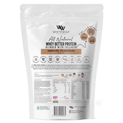 Whey Better Protein Boosted with Collagen 30 Serves